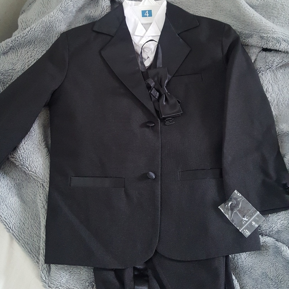 Black tuxedo